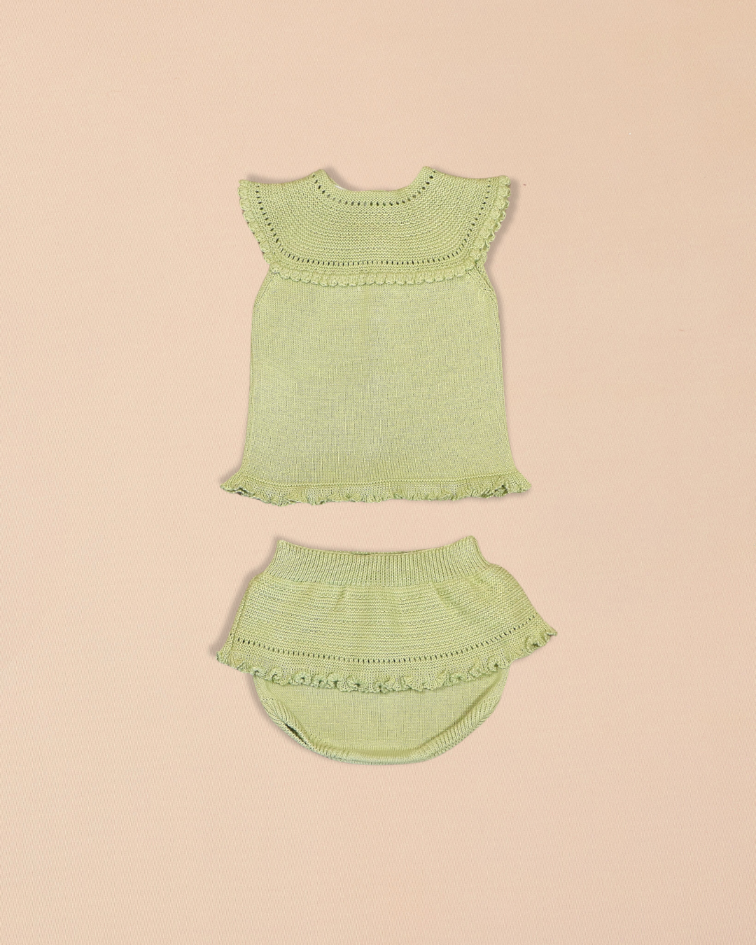 Sofia Knit Sleeveless Top with Bloomers