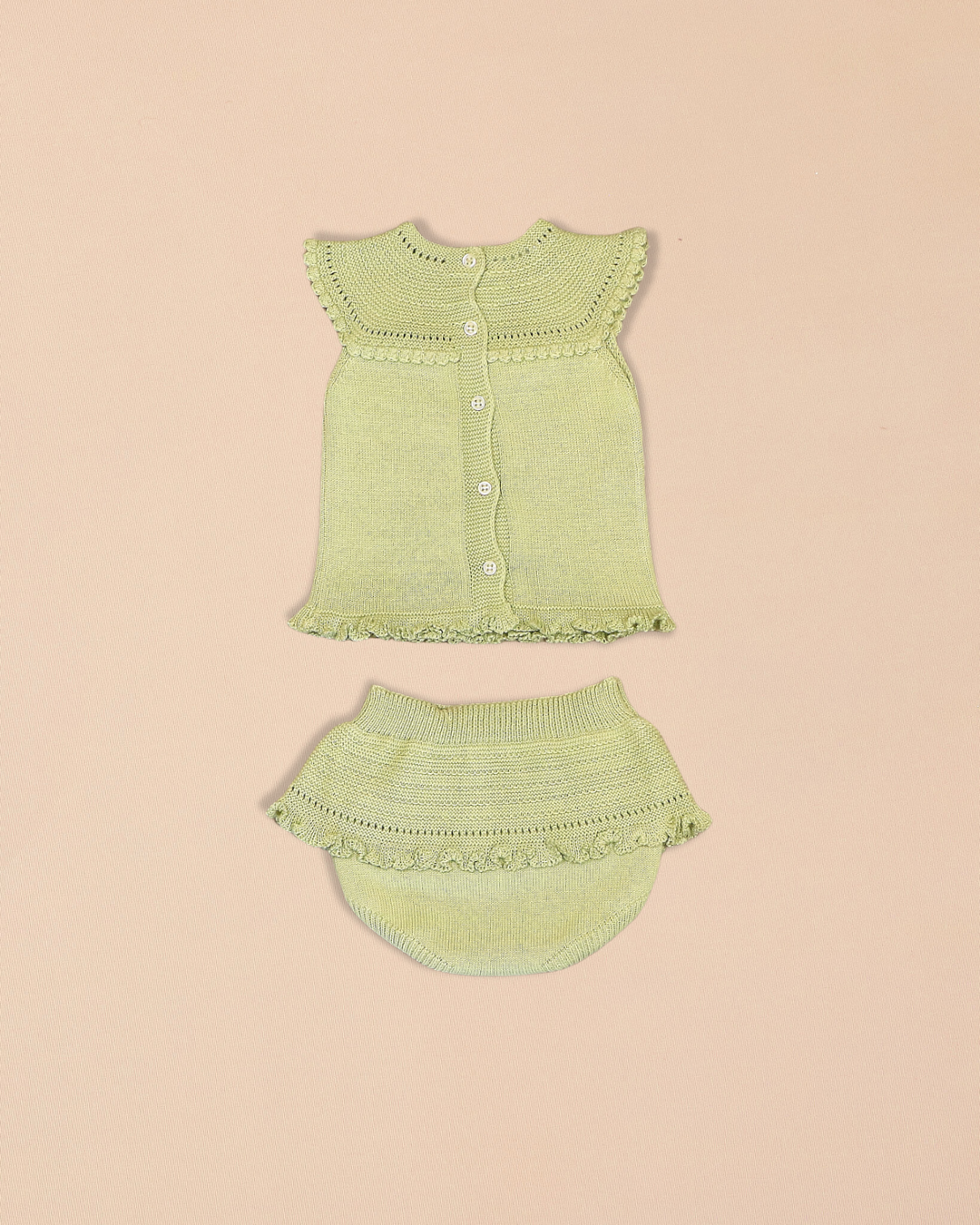 Sofia Knit Sleeveless Top with Bloomers