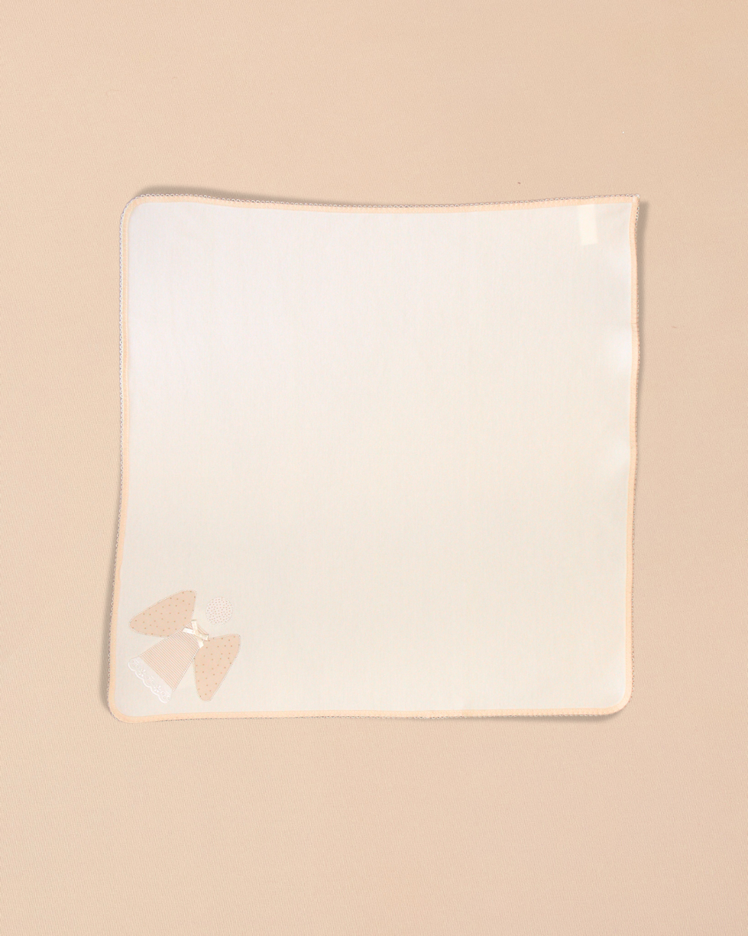 Angel  Burp Towel with Color Trim & Appliqué