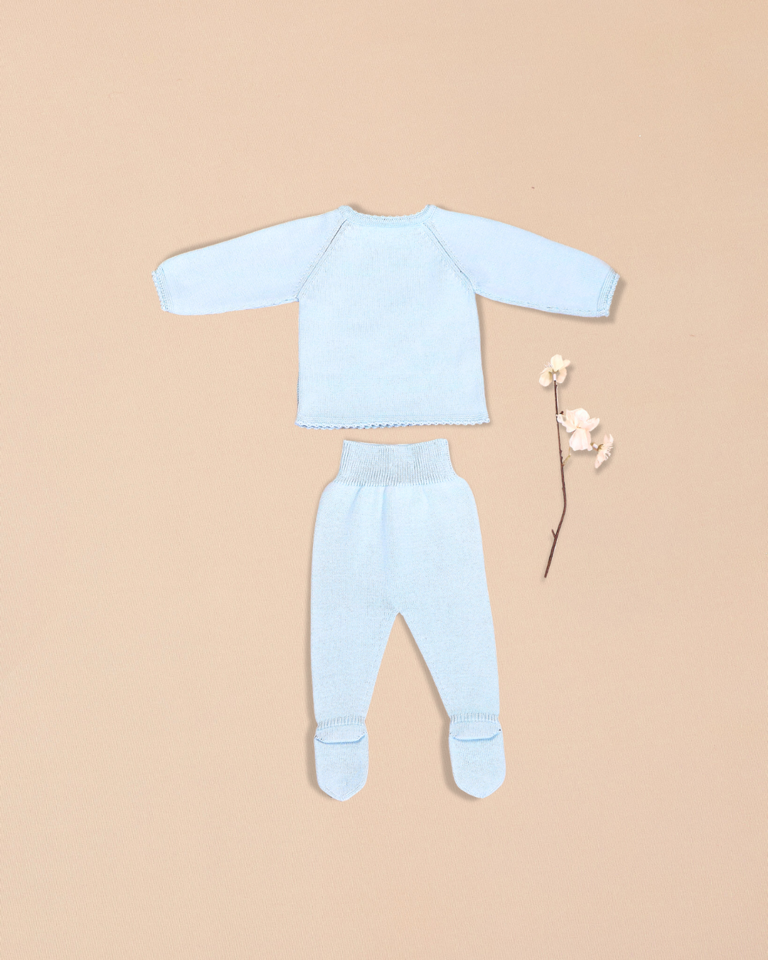 Birdie 2 Piece Set – Top with Footed Pants