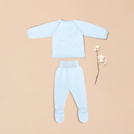 Birdie 2 Piece Set – Top with Footed Pants