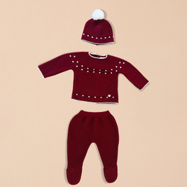 Holiday Baby 3 Piece Outfit
