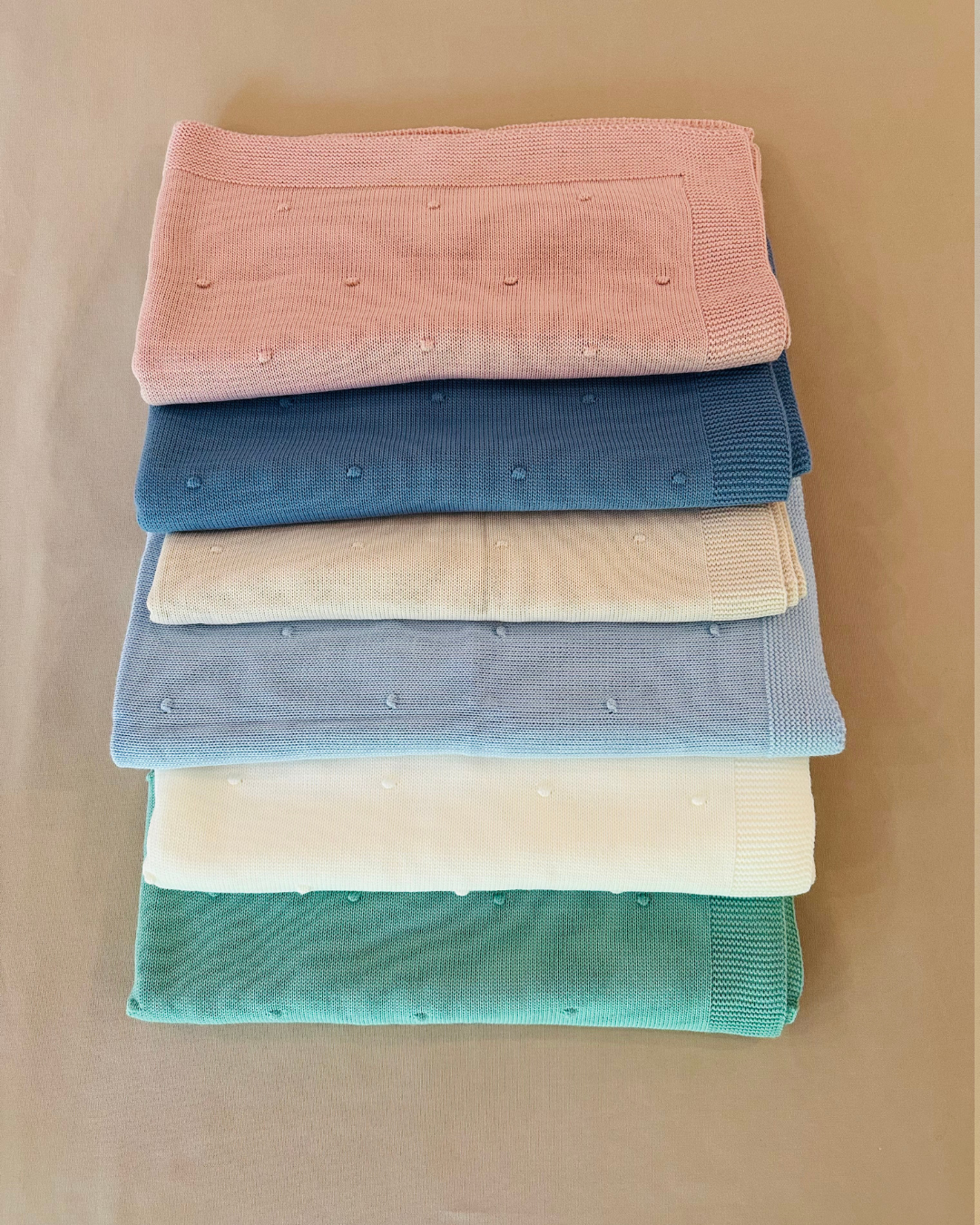 Soft Baby Blankets Multicolored