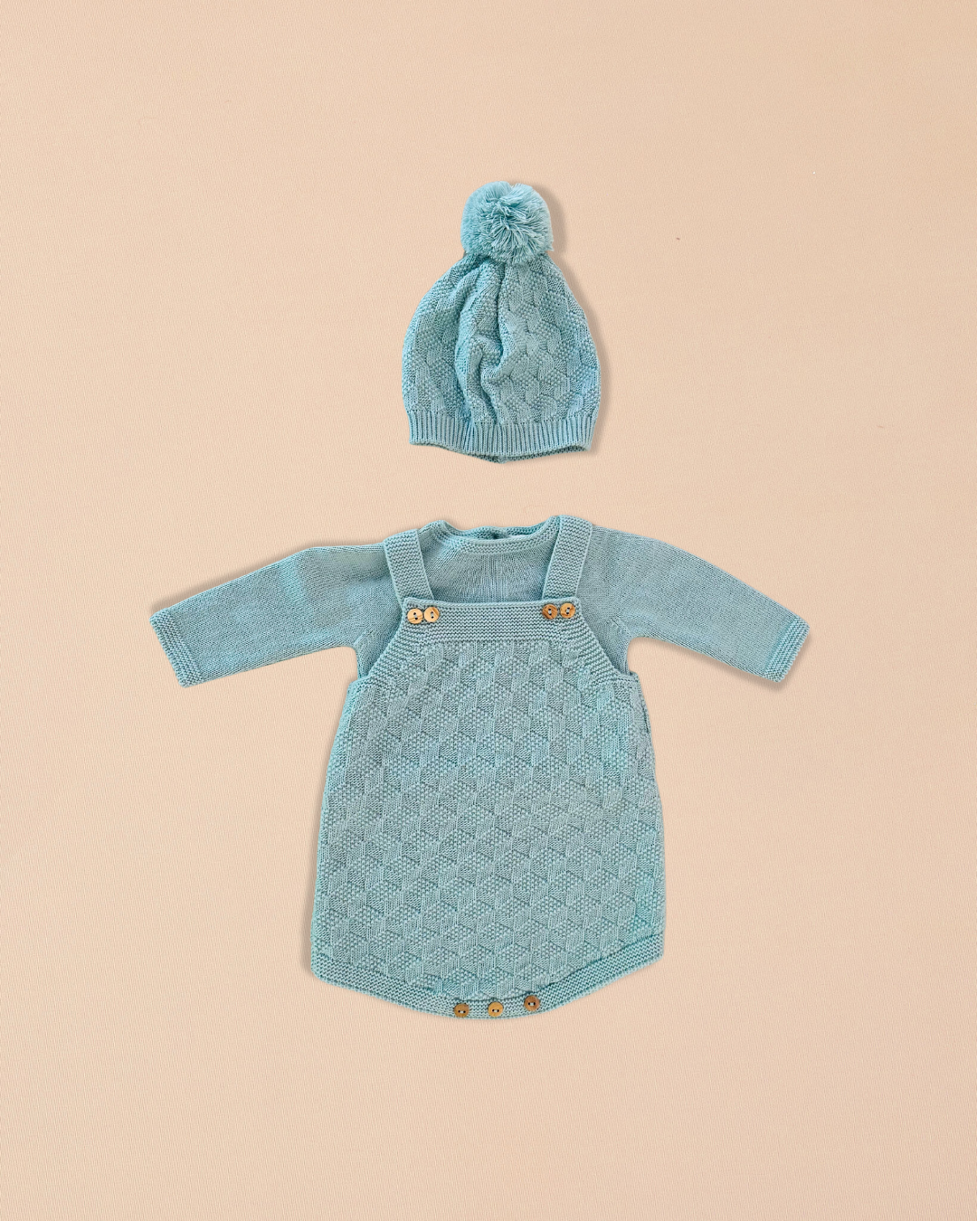 Knitted Baby 3 Piece Outfit