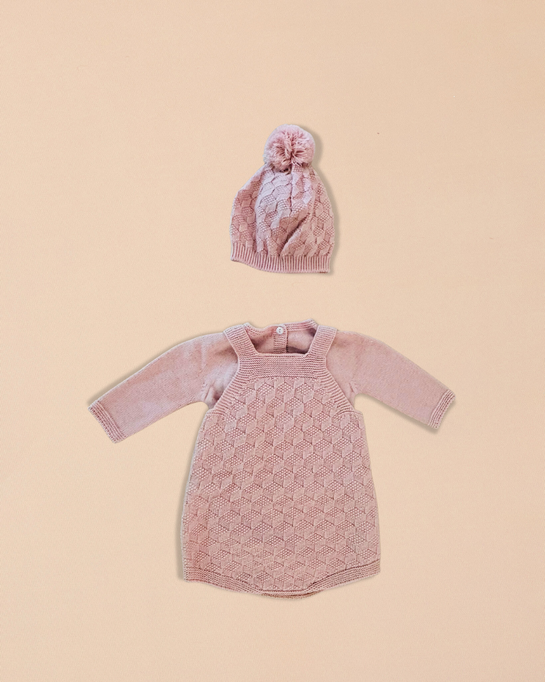Knitted Baby 3 Piece Outfit