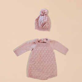 Knitted Baby 3 Piece Outfit