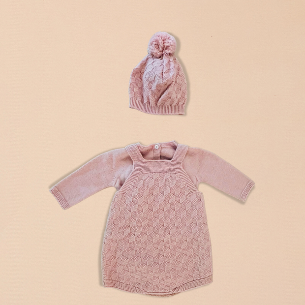 Knitted Baby 3 Piece Outfit