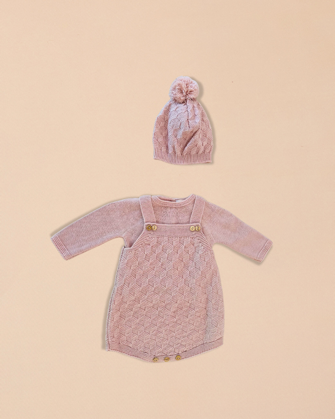 Knitted Baby 3 Piece Outfit