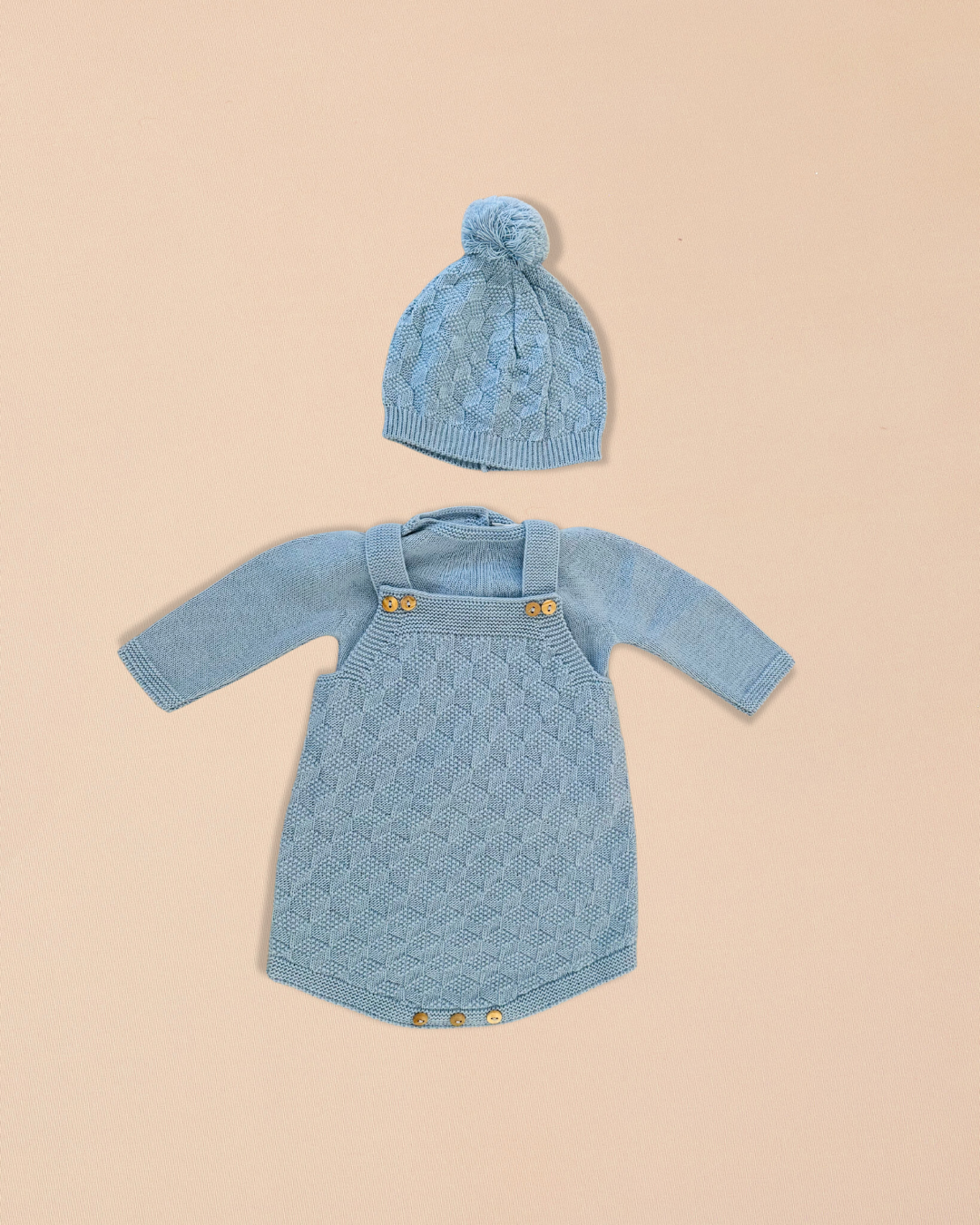 Knitted Baby 3 Piece Outfit