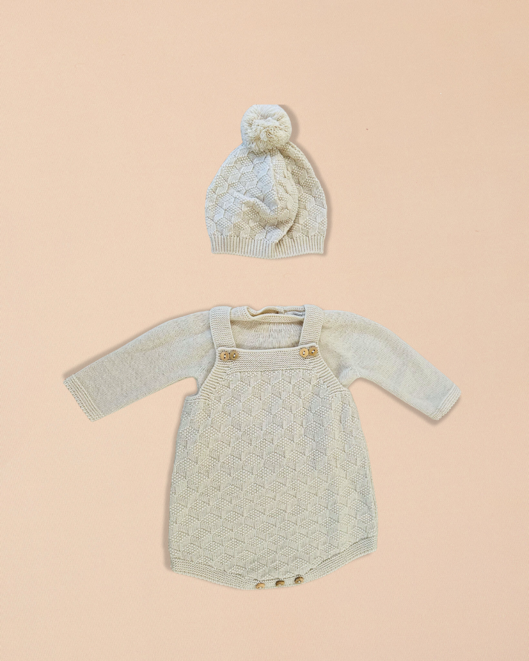 Knitted Baby 3 Piece Outfit
