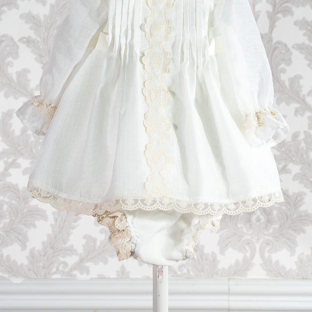 Victoria Lace Baby Dress Set