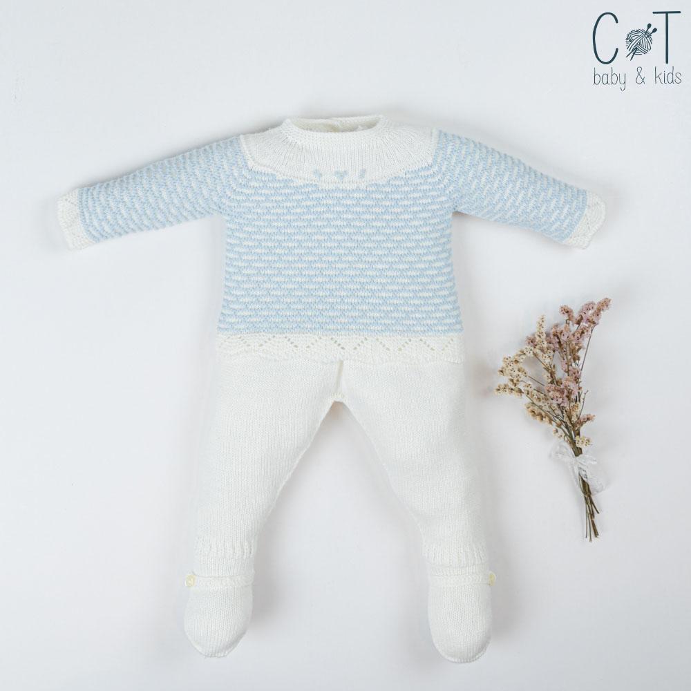 Blush Knit Baby 2 Piece Set