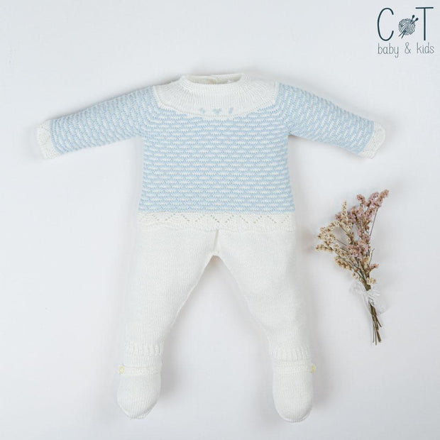 Blush Knit Baby 2 Piece Set