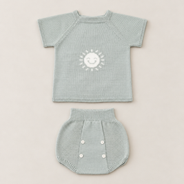 Tomas Knit Top with Bloomers