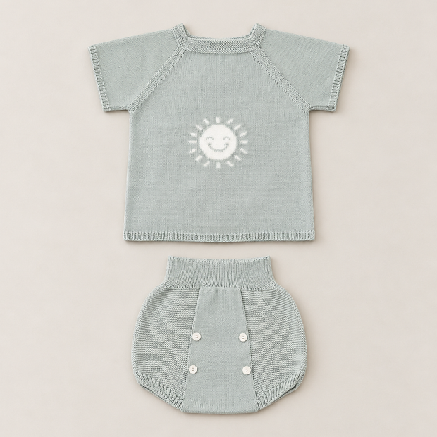 Tomas Knit Top with Bloomers
