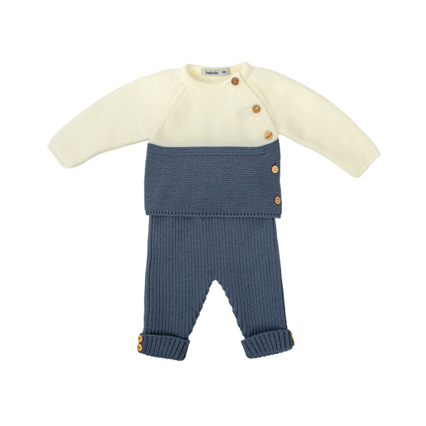 Baby Boy Knit Outfit