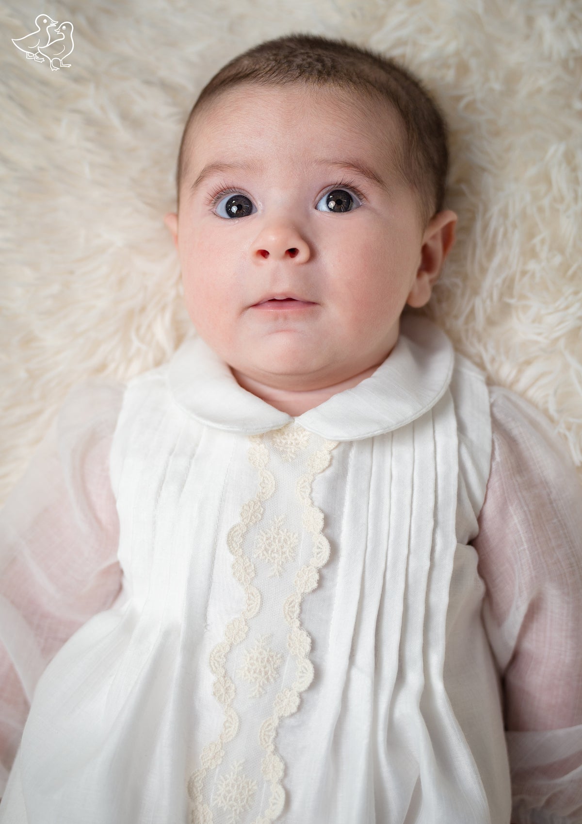 Victoria Lace Baby Dress Set