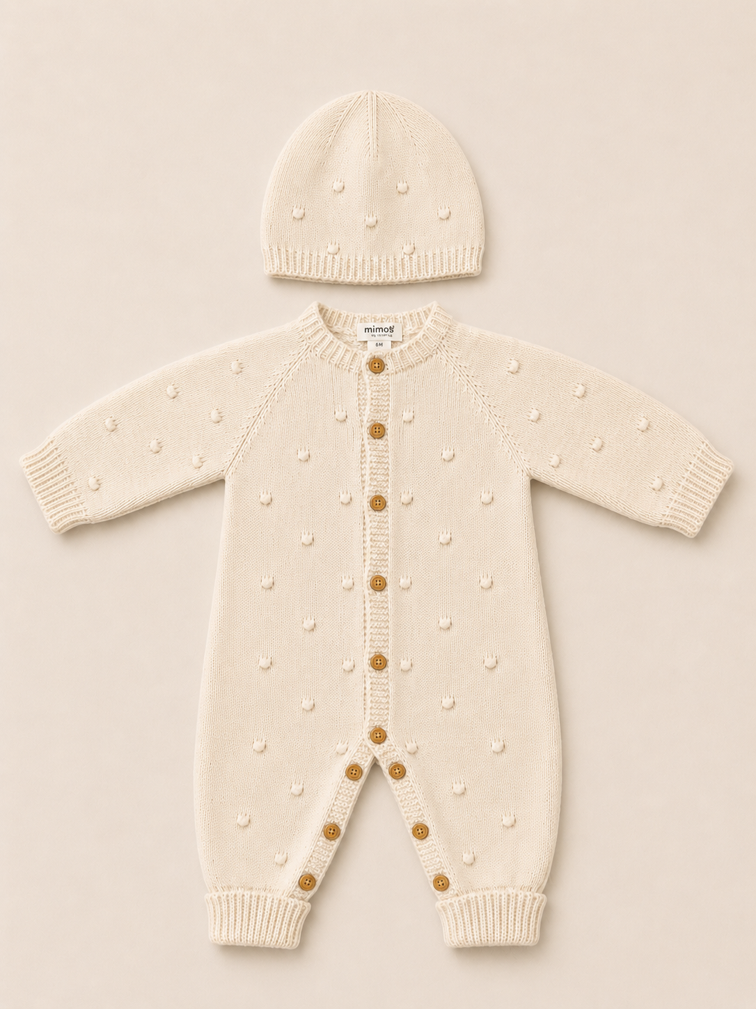 Baby 1 Piece Bubbles Outfit & Bonnet