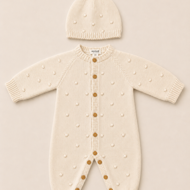 Baby 1 Piece Bubbles Outfit & Bonnet
