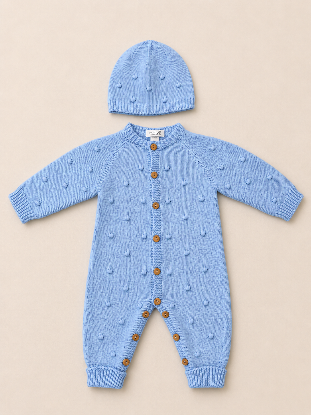 Baby 1 Piece Bubbles Outfit & Bonnet