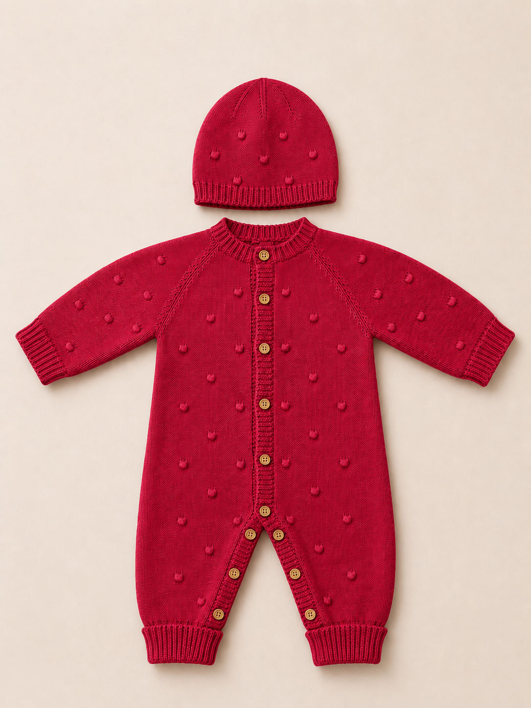 Baby 1 Piece Bubbles Outfit & Bonnet