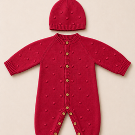 Baby 1 Piece Bubbles Outfit & Bonnet