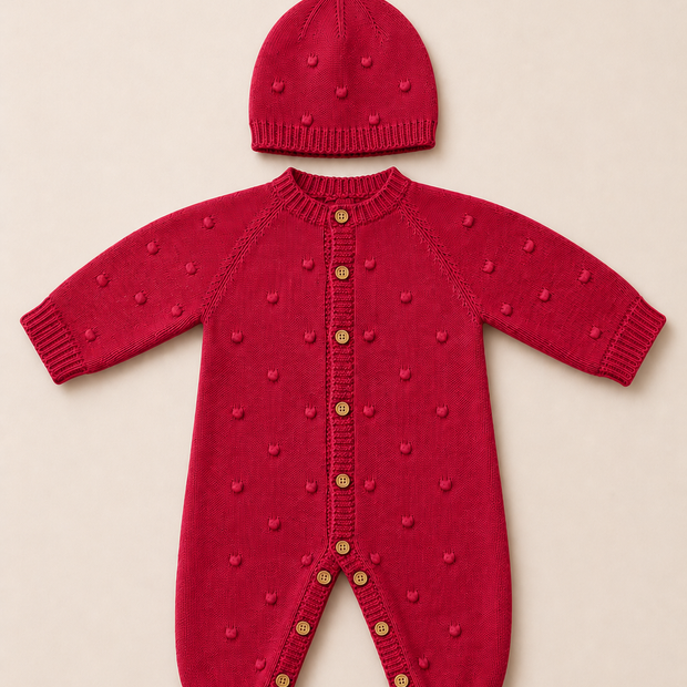 Baby 1 Piece Bubbles Outfit & Bonnet