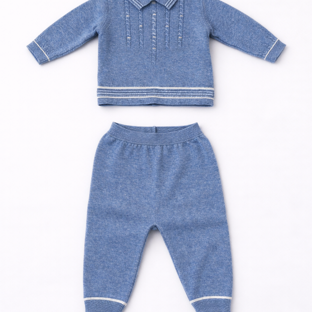 Baby 2 Piece Cotton Outfit Pants & Sweater