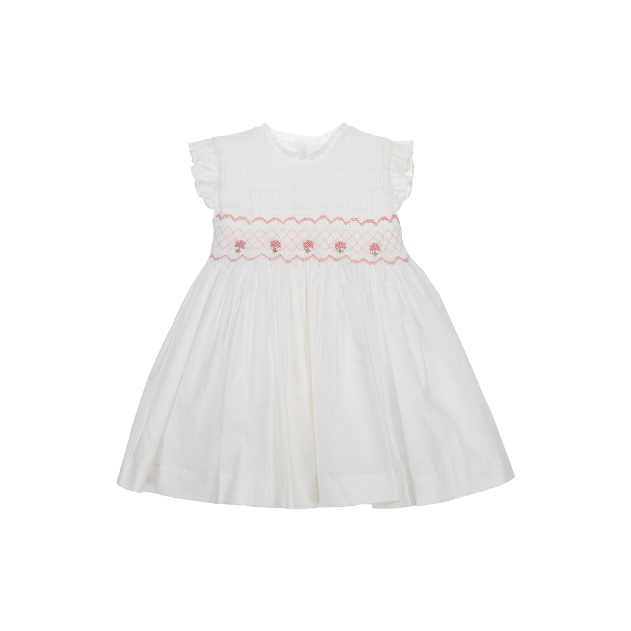Classic Hand-Smocked Girl Dress