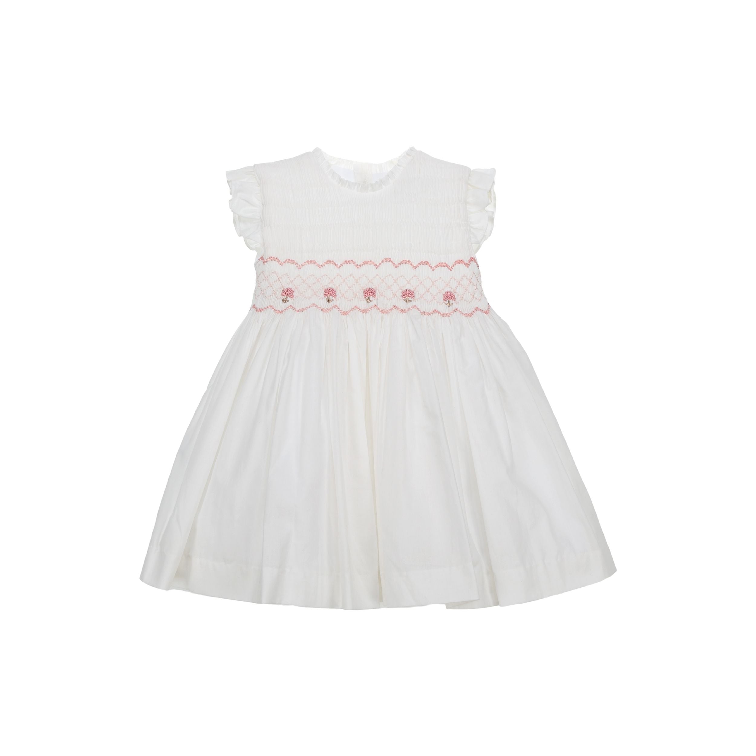 Classic Hand-Smocked Girl Dress