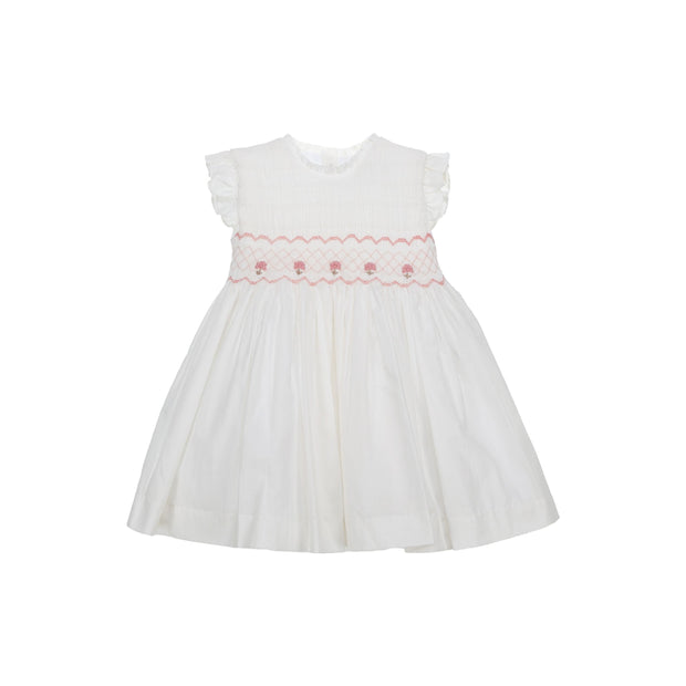 Classic Hand-Smocked Girl Dress