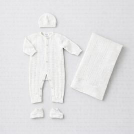 4 Piece Cotton Baby Set