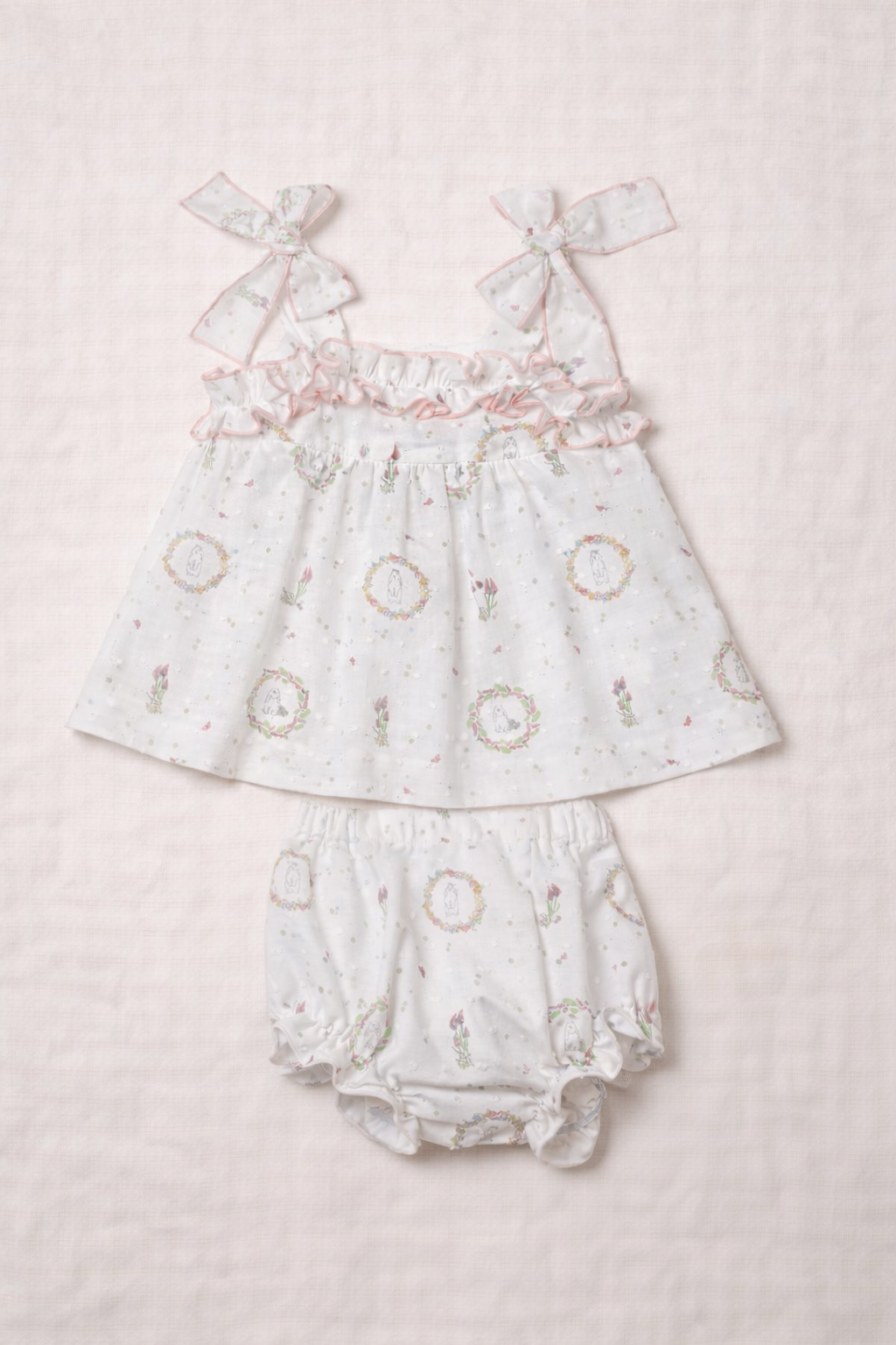 Amara Bunny Top and Bloomer Set