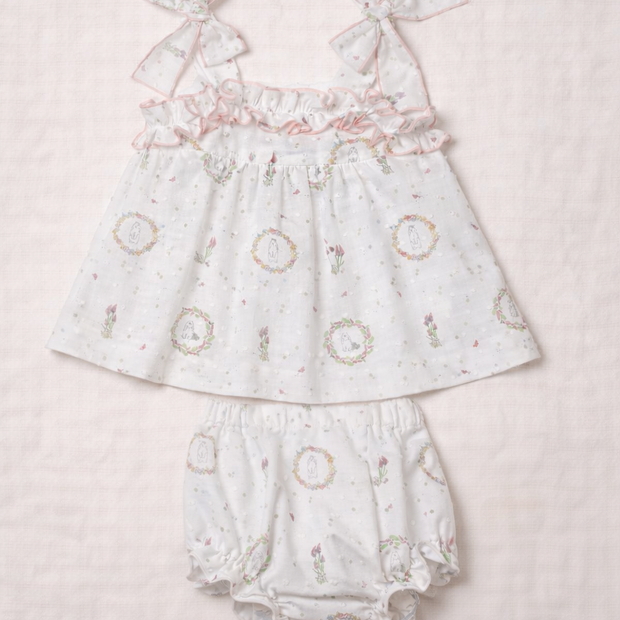 Amara Bunny Top and Bloomer Set