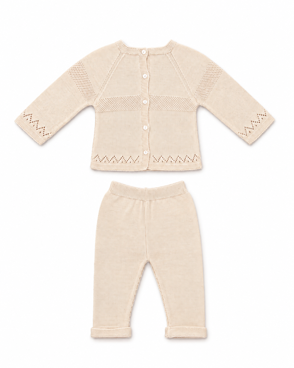 Dune Knit Set – Long Sleeve Sweater & Pants