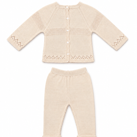 Dune Knit Set – Long Sleeve Sweater & Pants