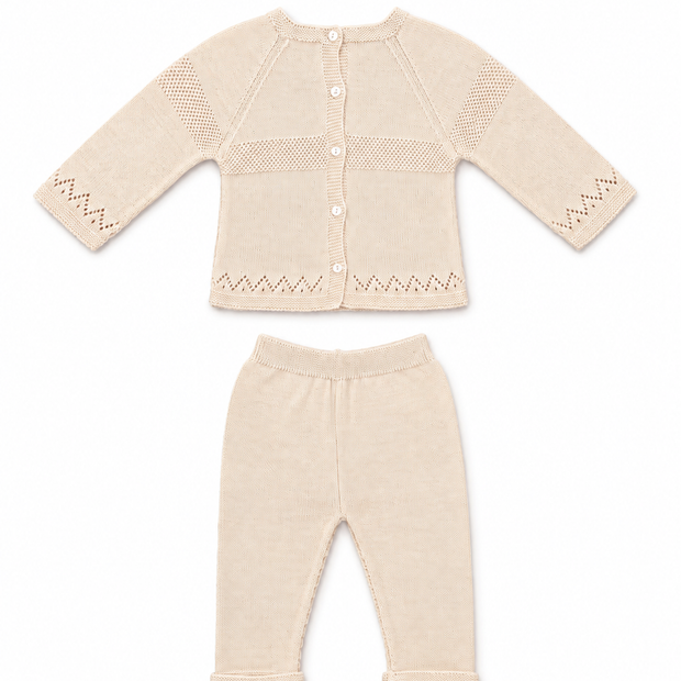 Dune Knit Set – Long Sleeve Sweater & Pants