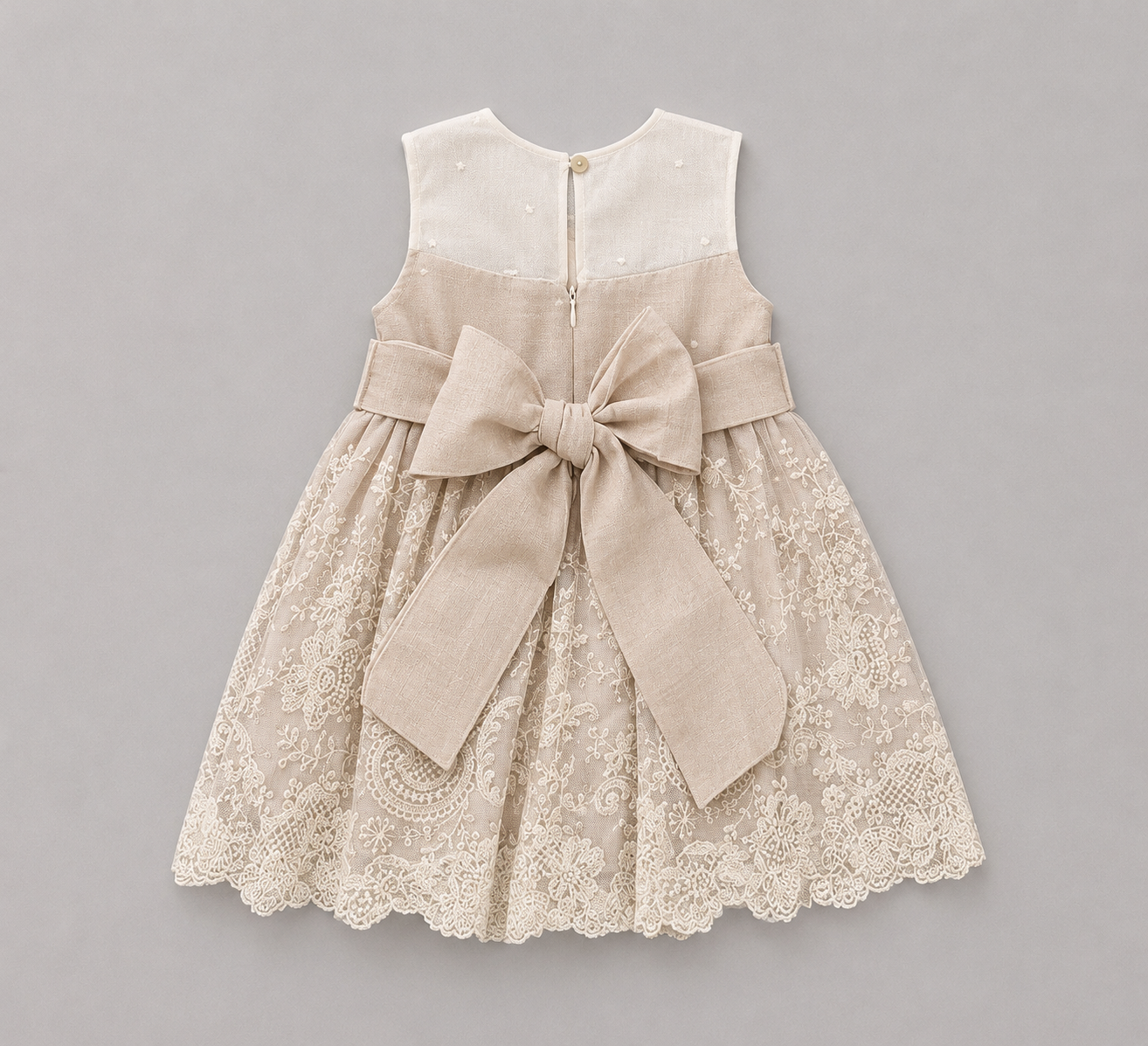 Elizabeth Dress with Floral Lace