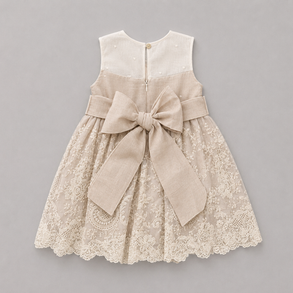 Elizabeth Dress with Floral Lace