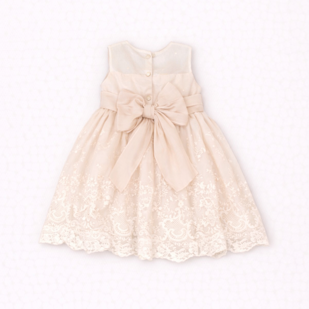 Elizabeth Dress with Floral Lace