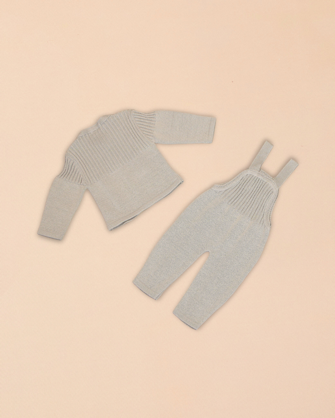 Rafael Knit Cardigan & Trousers with White Embroidered Shirt