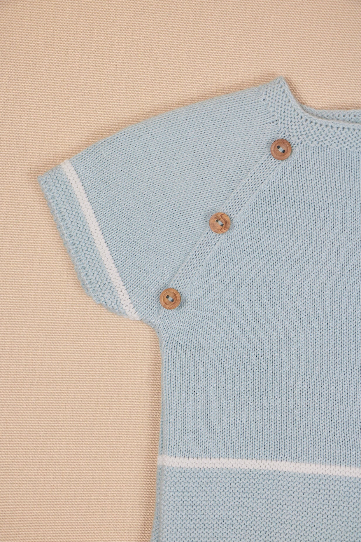 Taylor Knit Top with White Bloomers