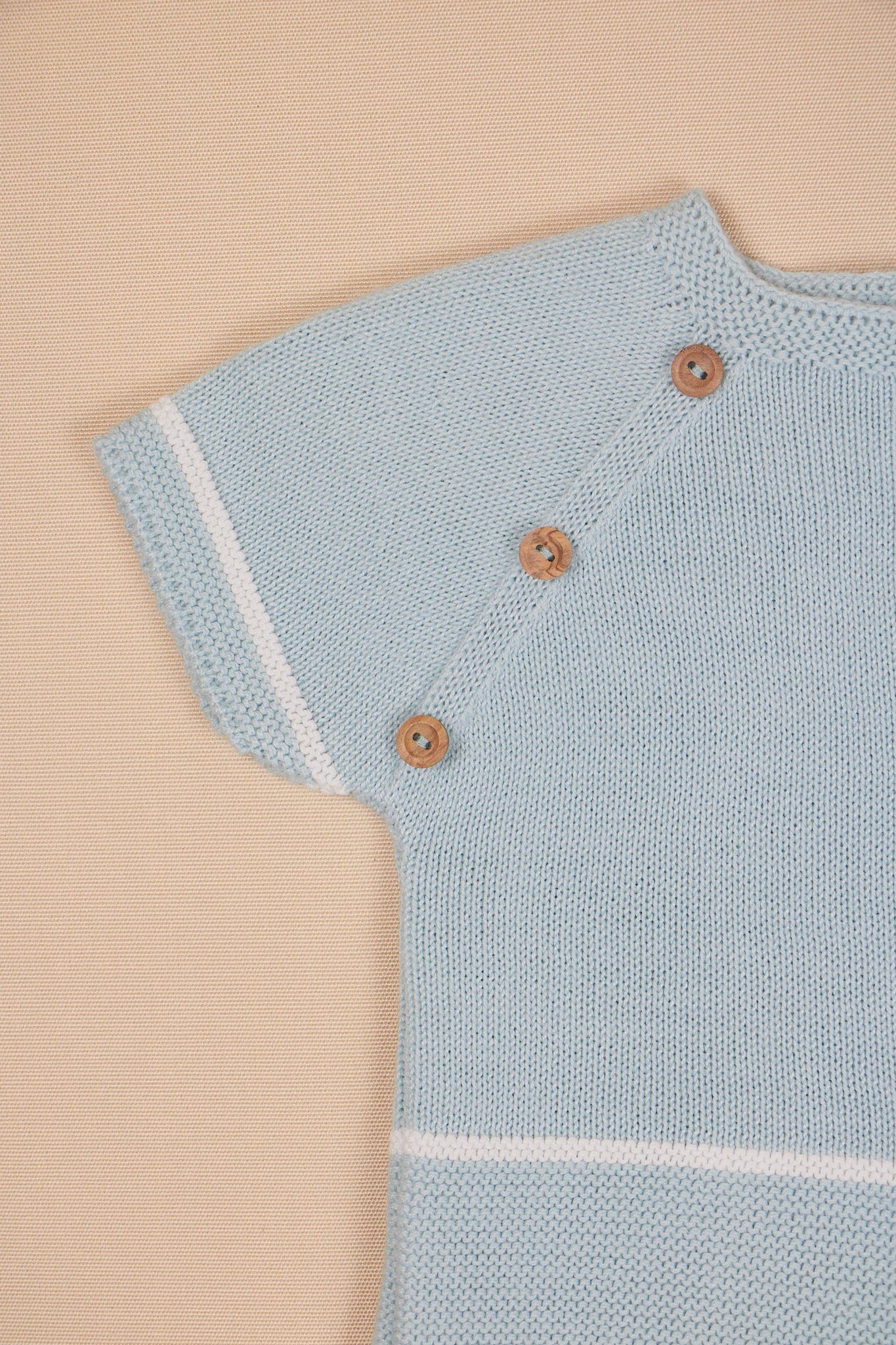 Taylor Knit Top with White Bloomers