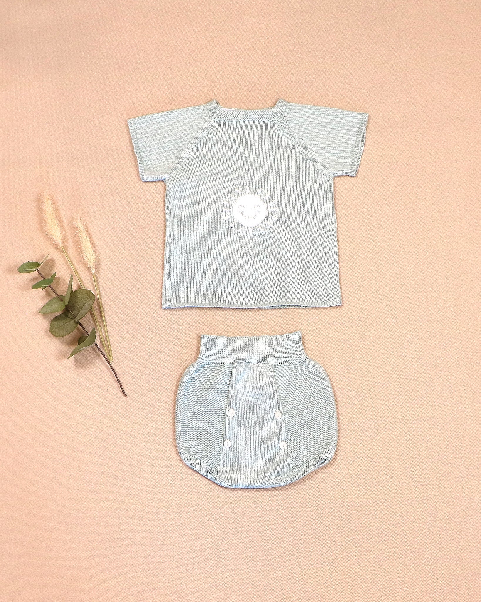 Tomas Knit Top with Bloomers