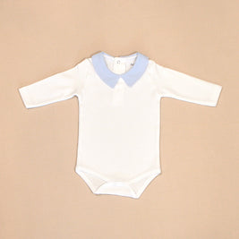 Carlos Knit Romper Set -Collar Shirt & Booties