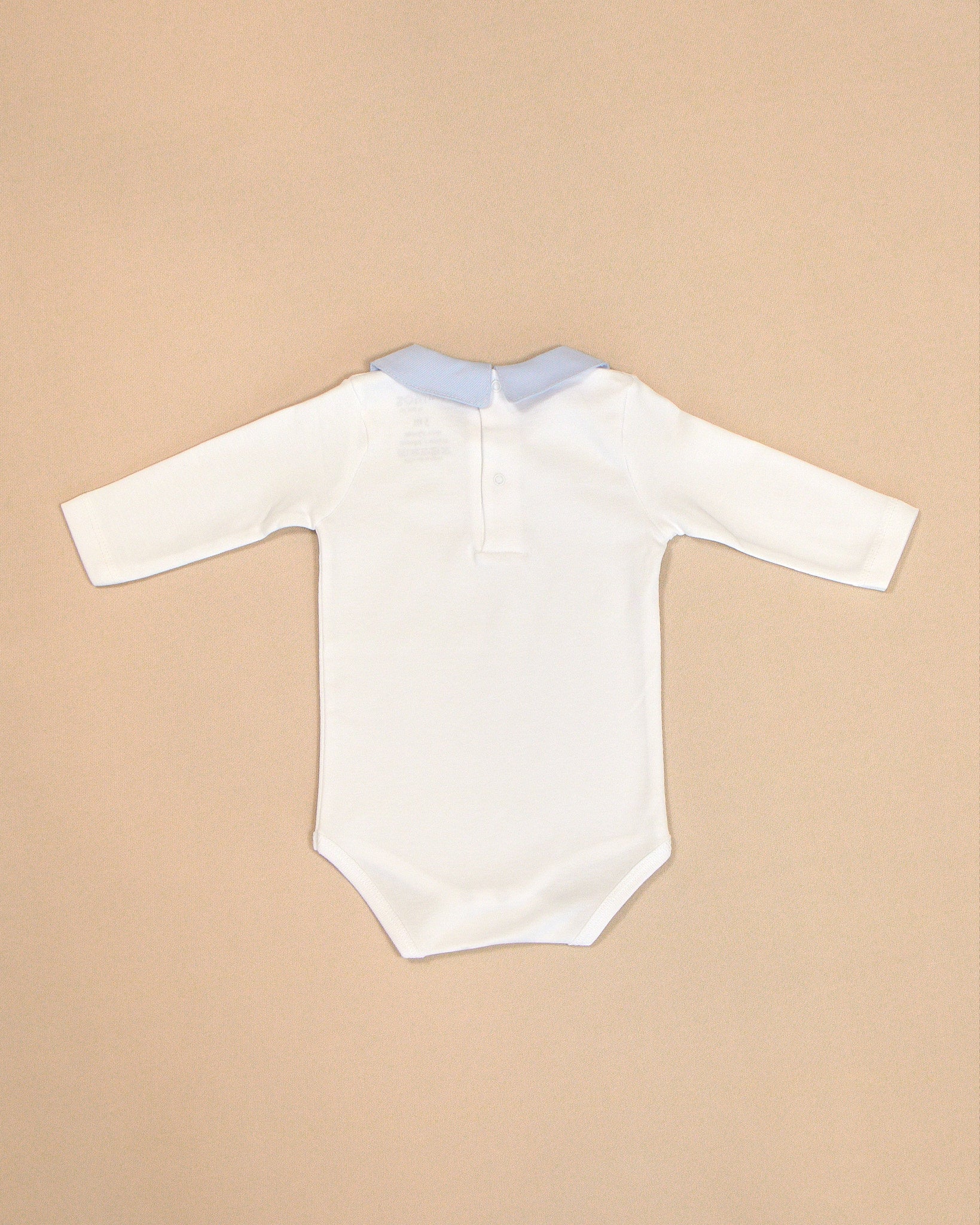 Carlos Knit Romper Set -Collar Shirt & Booties