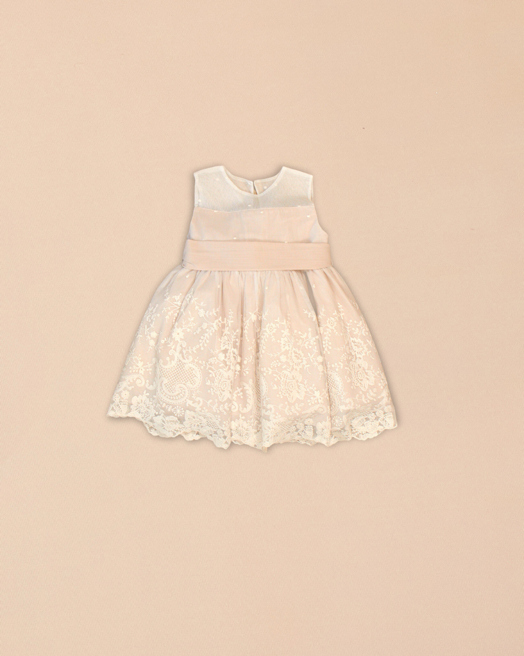 Elizabeth Dress with Floral Lace