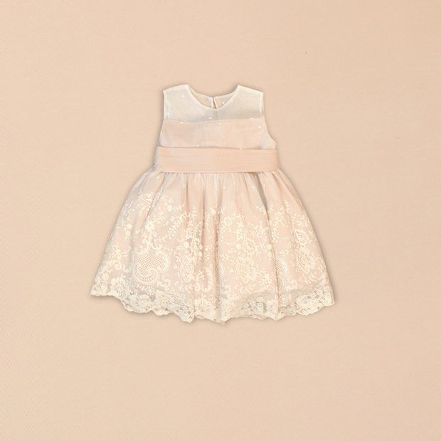 Elizabeth Dress with Floral Lace