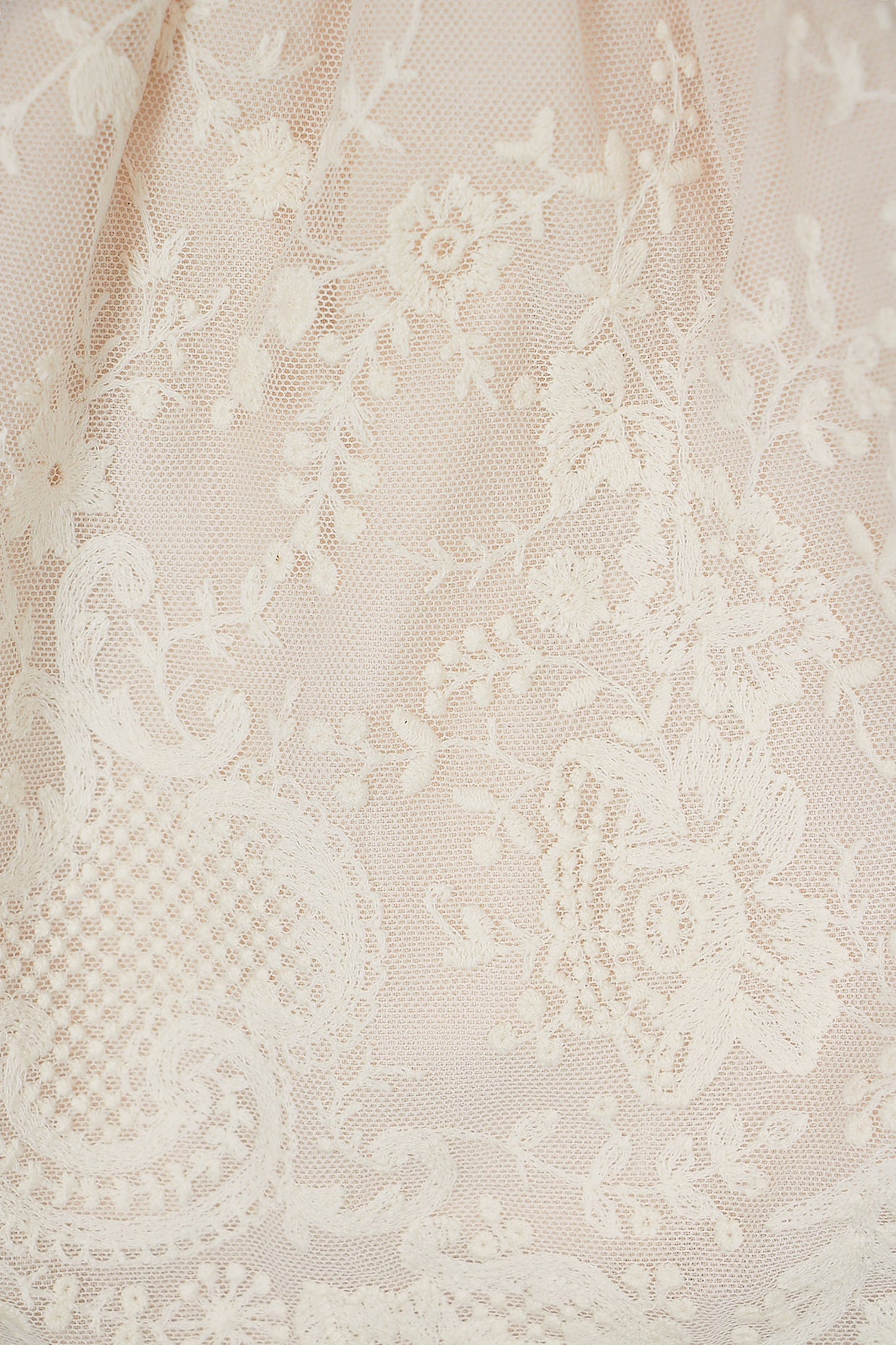 Diana 2 Piece - Baptismal Gown & Bonnet