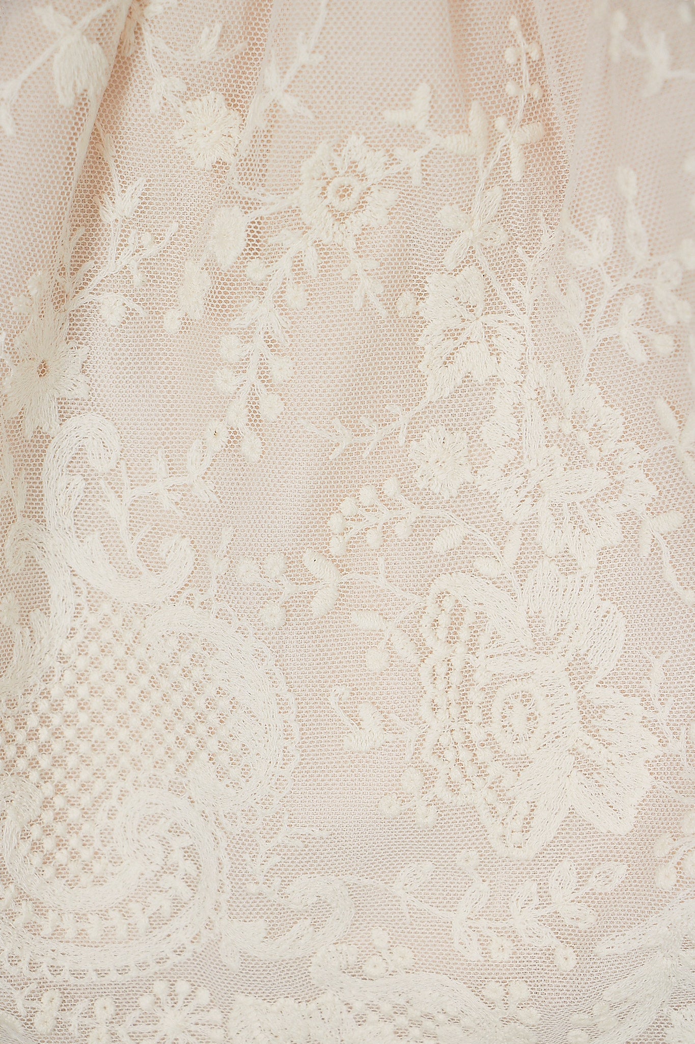 Diana 2 Piece - Baptismal Gown & Bonnet